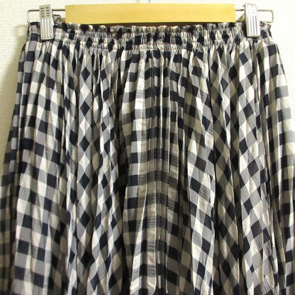 インゲボルグ チェックロングスカート