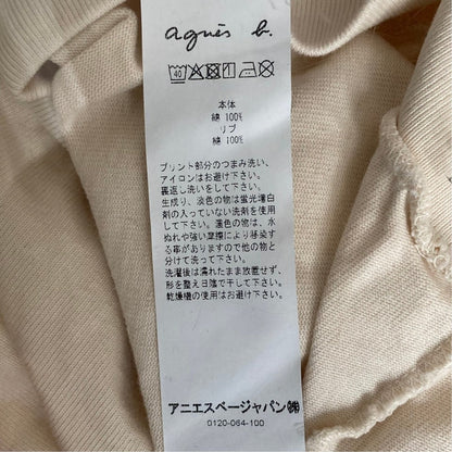 アニエスベー クルーネックスウェット