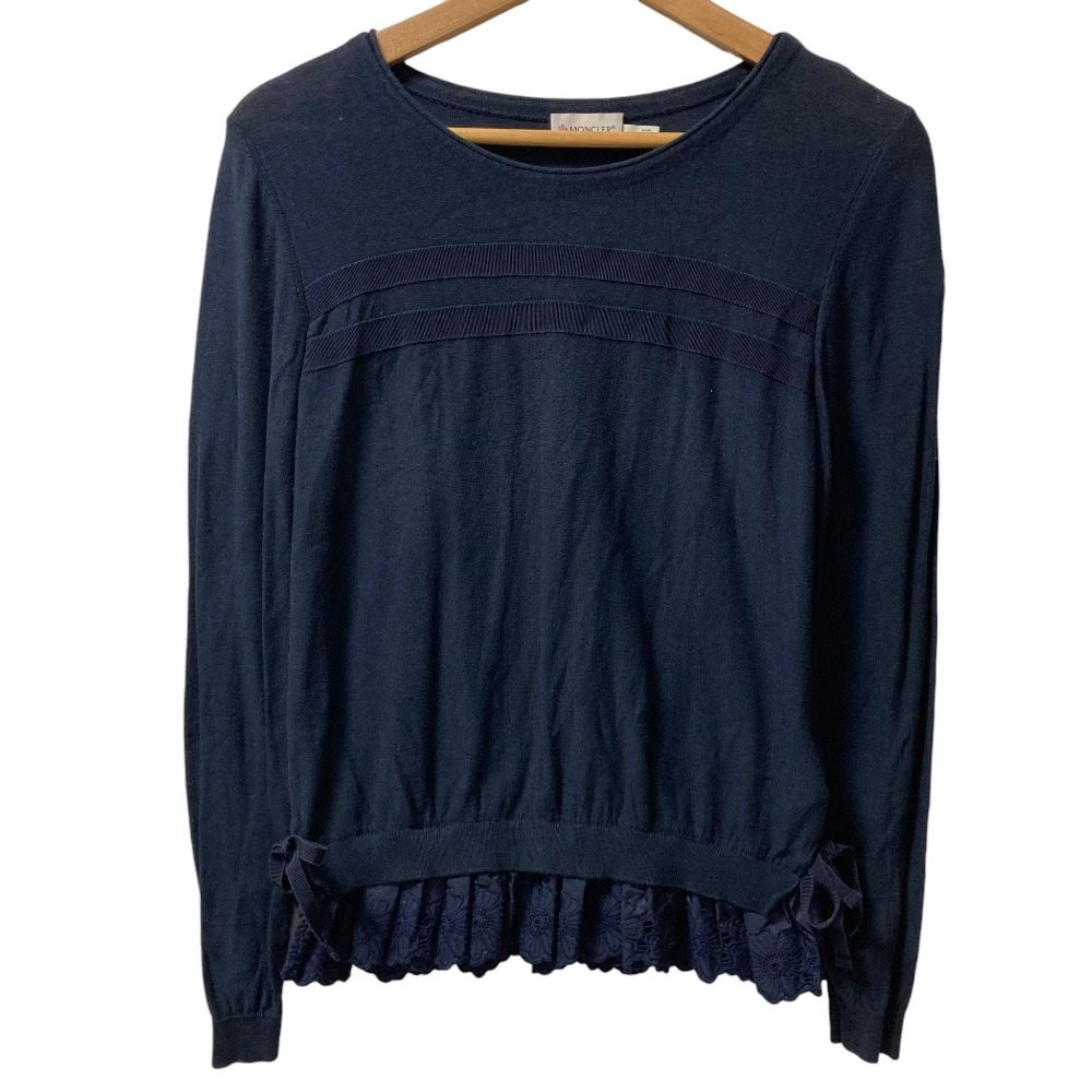 モンクレール MAGLIA TRICOT GIRLOCOLLO ニットカットソー
