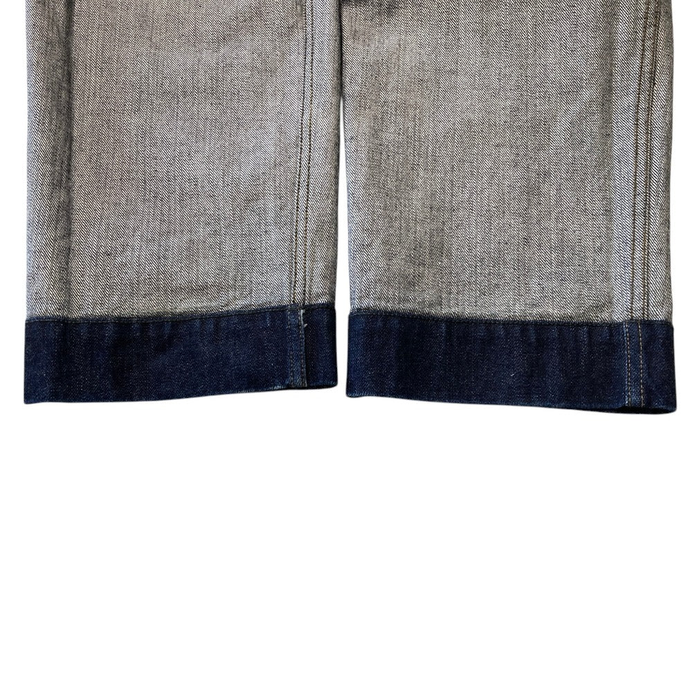 エムエイチエル CANTON DENIM ストレートデニムパンツ