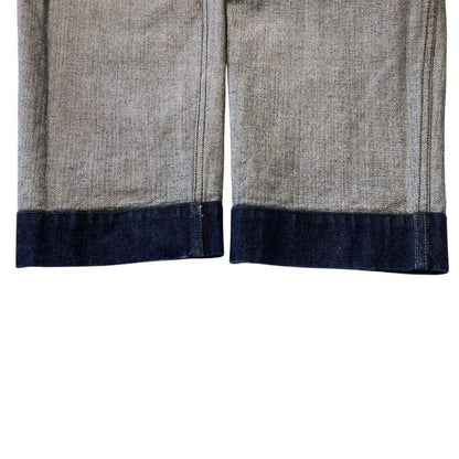 エムエイチエル CANTON DENIM ストレートデニムパンツ