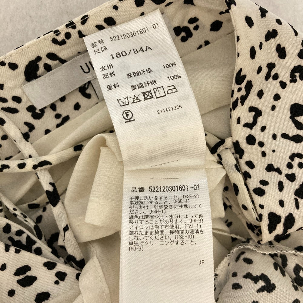 アンスリード プリントレースアップワンピース