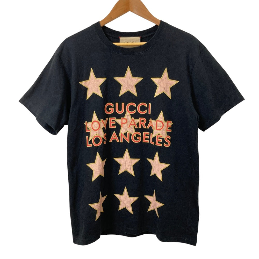 グッチ LOVE PARADE LOS ANGELES コットンTシャツ