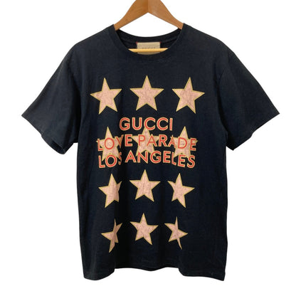 グッチ LOVE PARADE LOS ANGELES コットンTシャツ