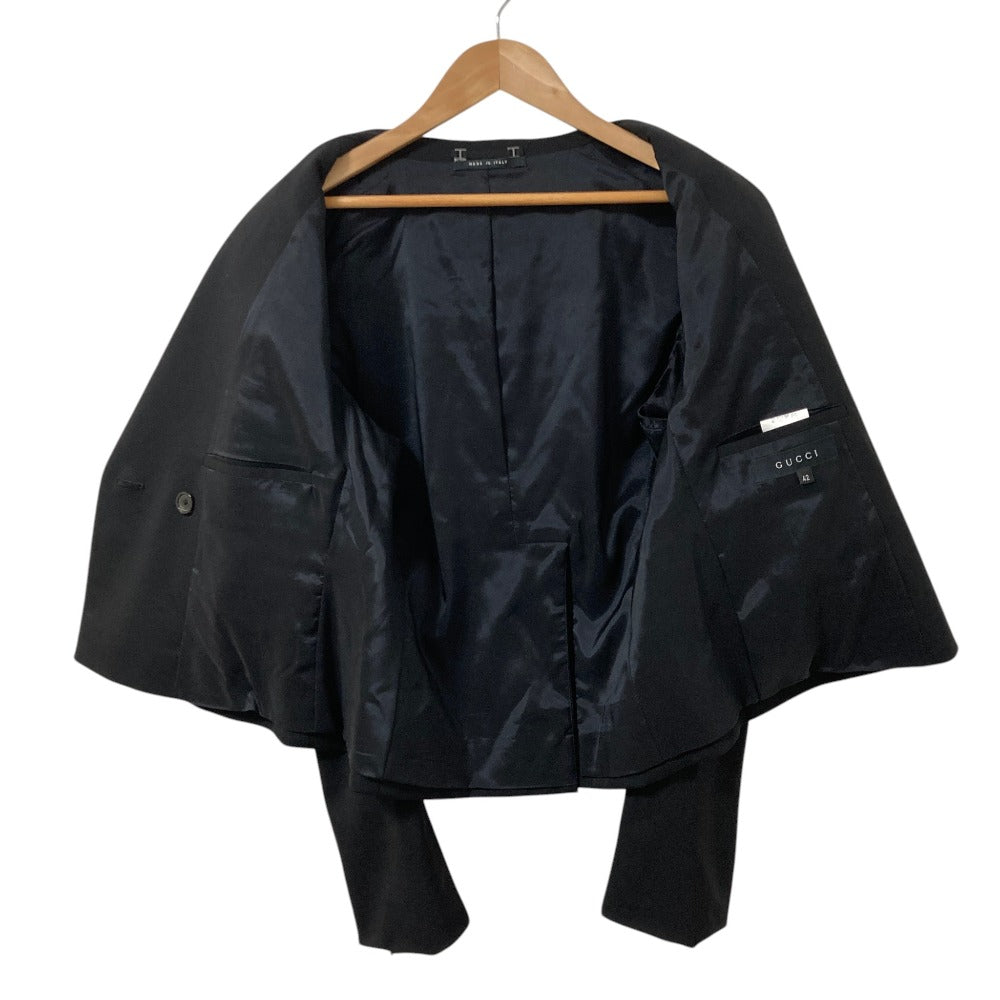 グッチ ダブルブレストクロップドテーラードジャケット