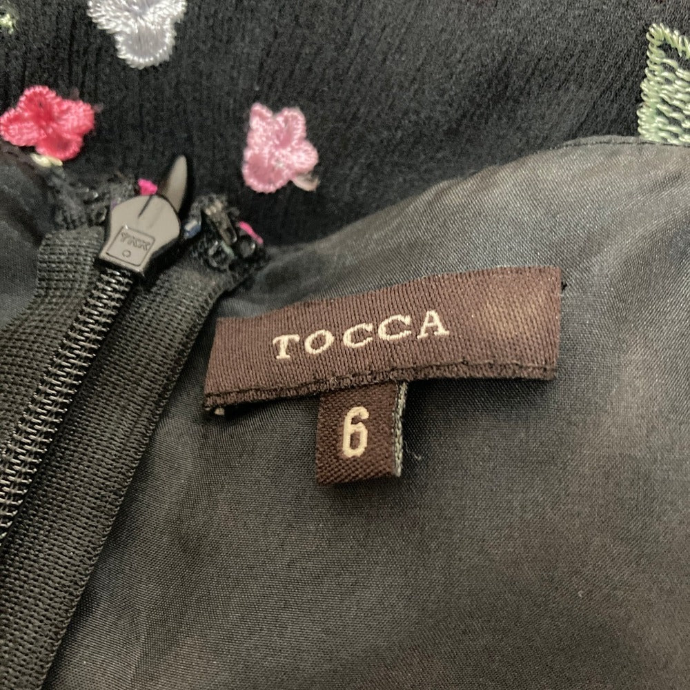 トッカ シルクエンブロイダリーワンピース