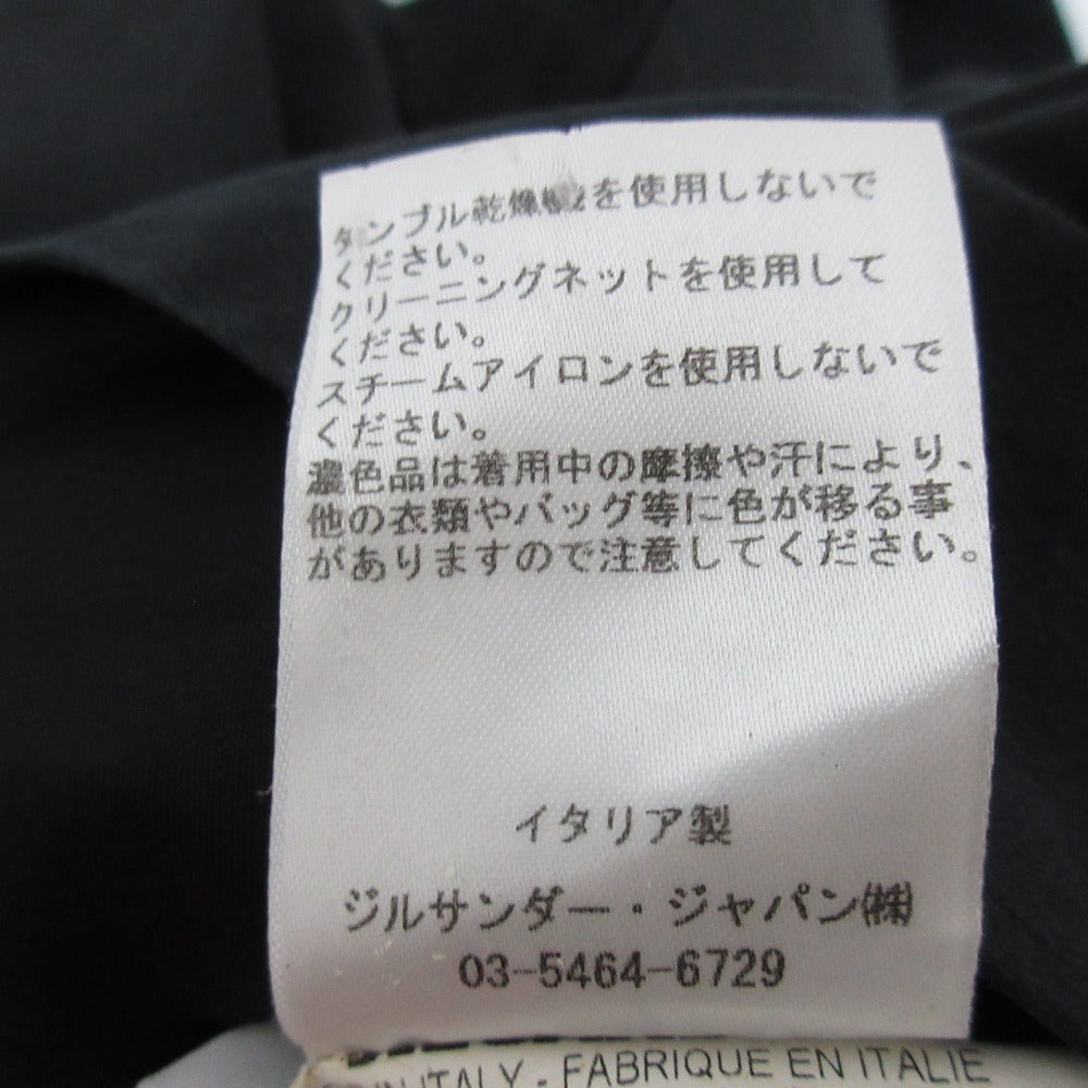 ジルサンダー ひざ丈タックフレアスカート