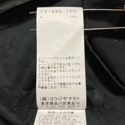 ヨウジヤマモト ワンショルダーサスペンダーワンピース