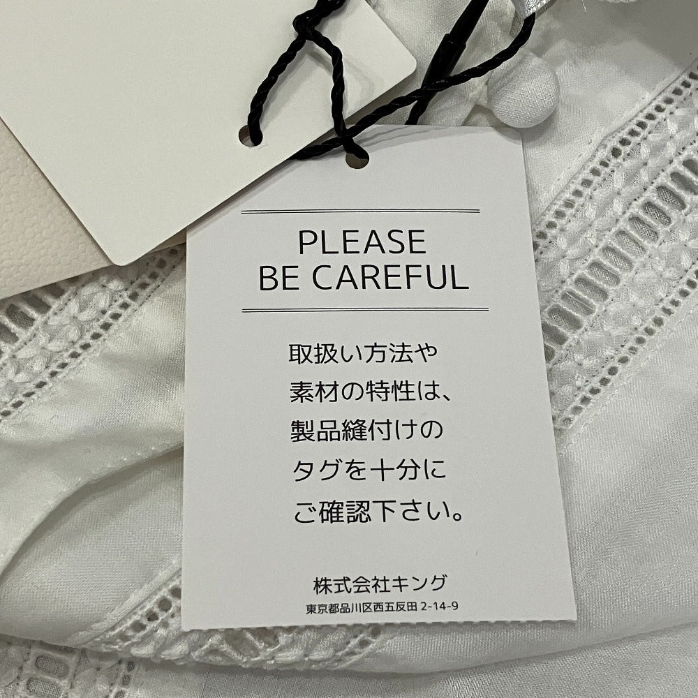 モラビトブラン レース切替ブラウス