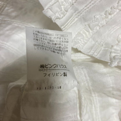 ピンクハウス フリルフーディーシャツ
