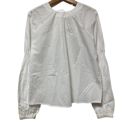 マリリンムーン PUFF SLEEVE BLOUSEロングスリーブプルオーバーブラウス