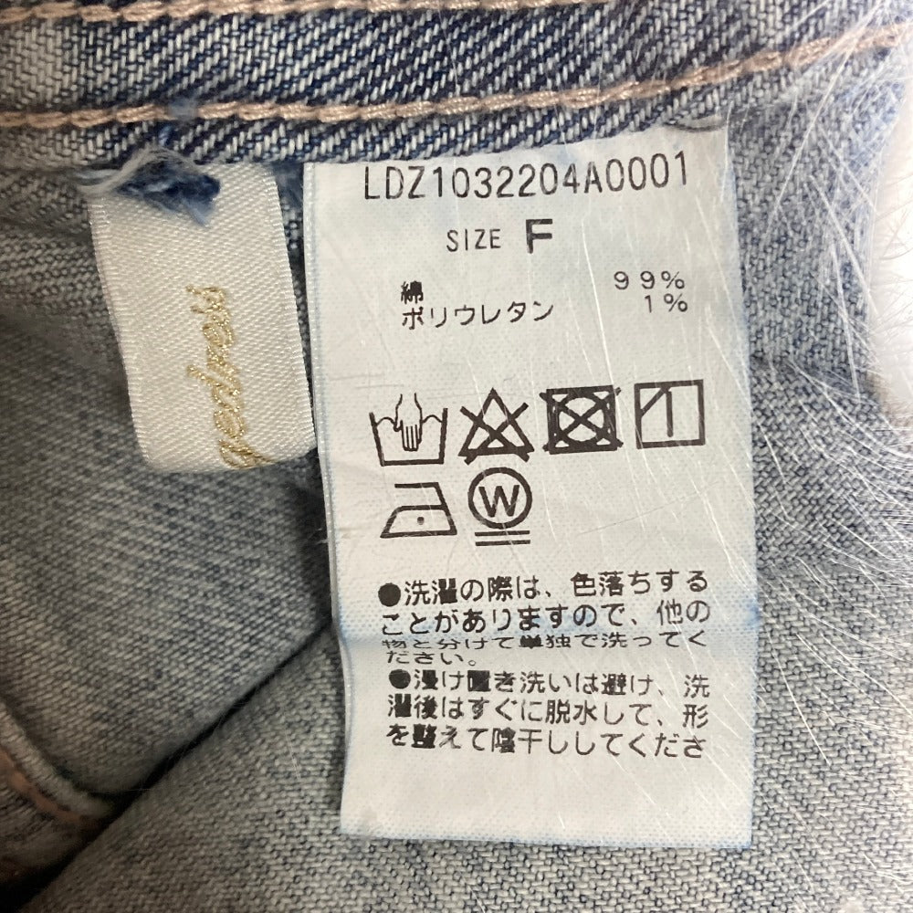 ラウンジドレス デニムシャツ