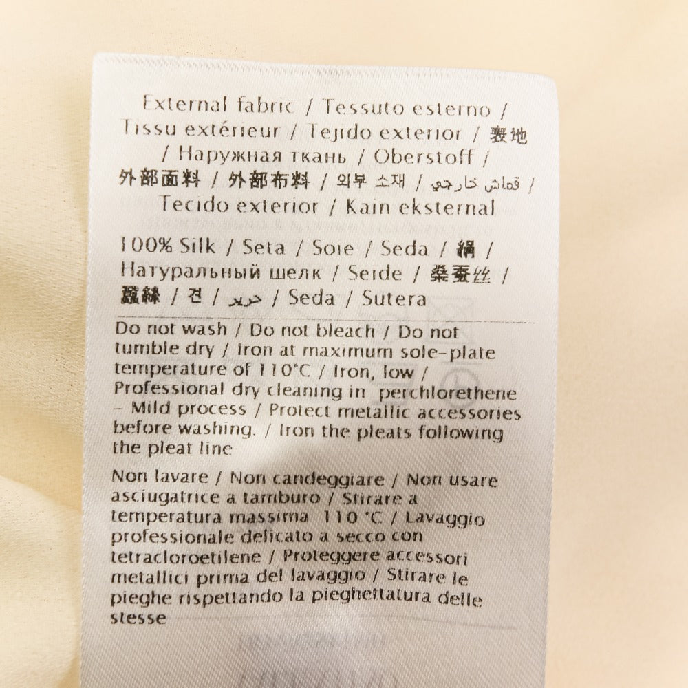 ヴァレンティノ シルクシャツワンピース