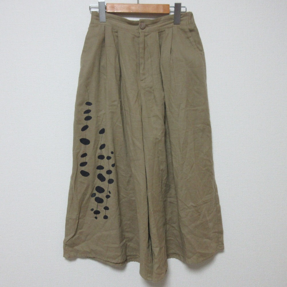パラスパレス ウールブレンドワイドパンツ