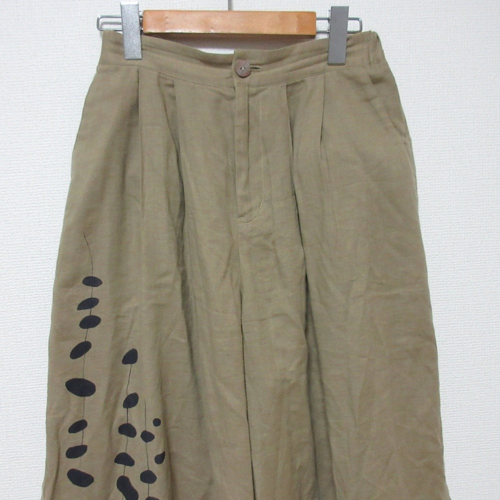 パラスパレス ウールブレンドワイドパンツ