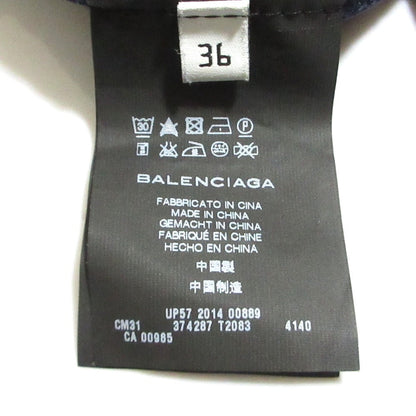 バレンシアガ シルクコットンニットカーディガン