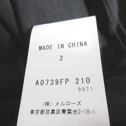 ルールマラン コットンレーヨンタックワイドパンツ