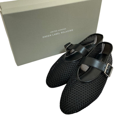 ユナイテッドアローズ green label relaxing メッシュメリージェーンシューズ