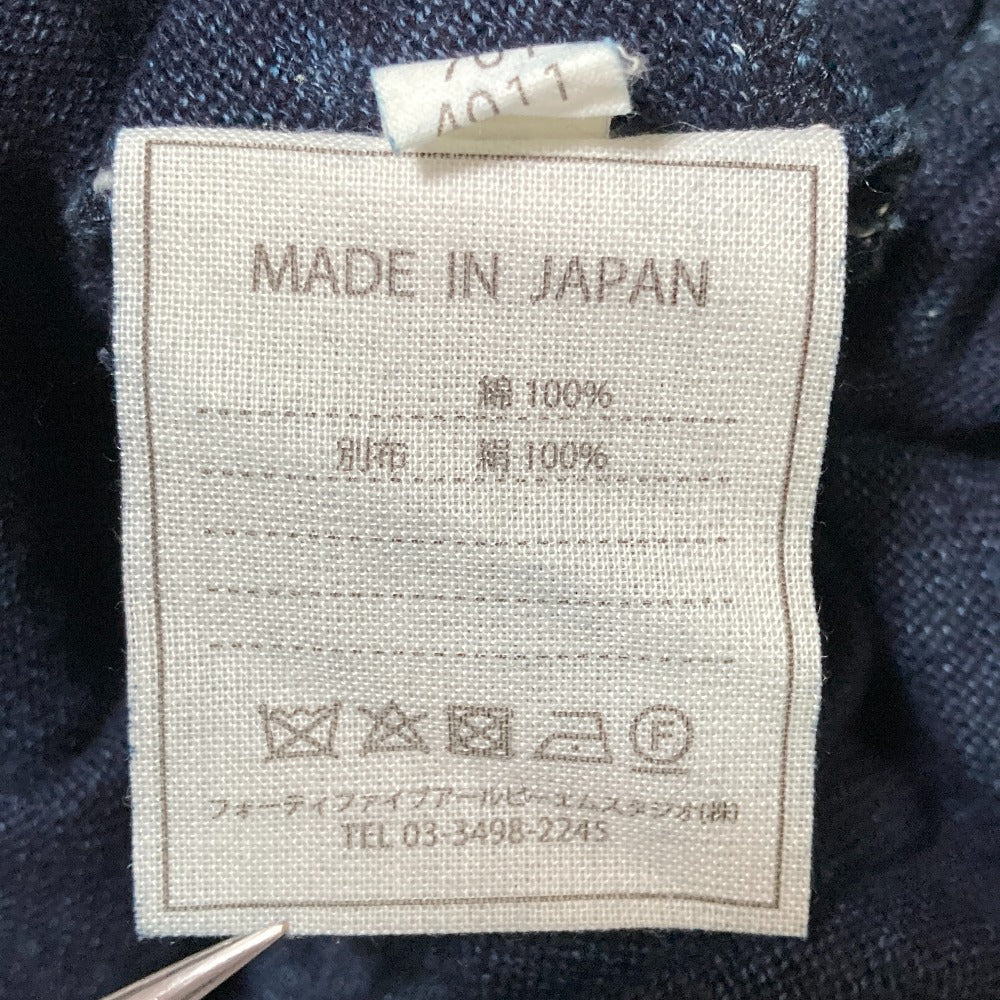 フォーティファイブアール インディゴ超ガーゼプリントスカート