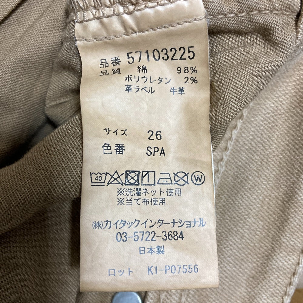 ヤヌーク COLLEEN デニムパンツ