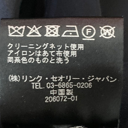 セオリー OIL SILK V NK GODET DR シルクドレス
