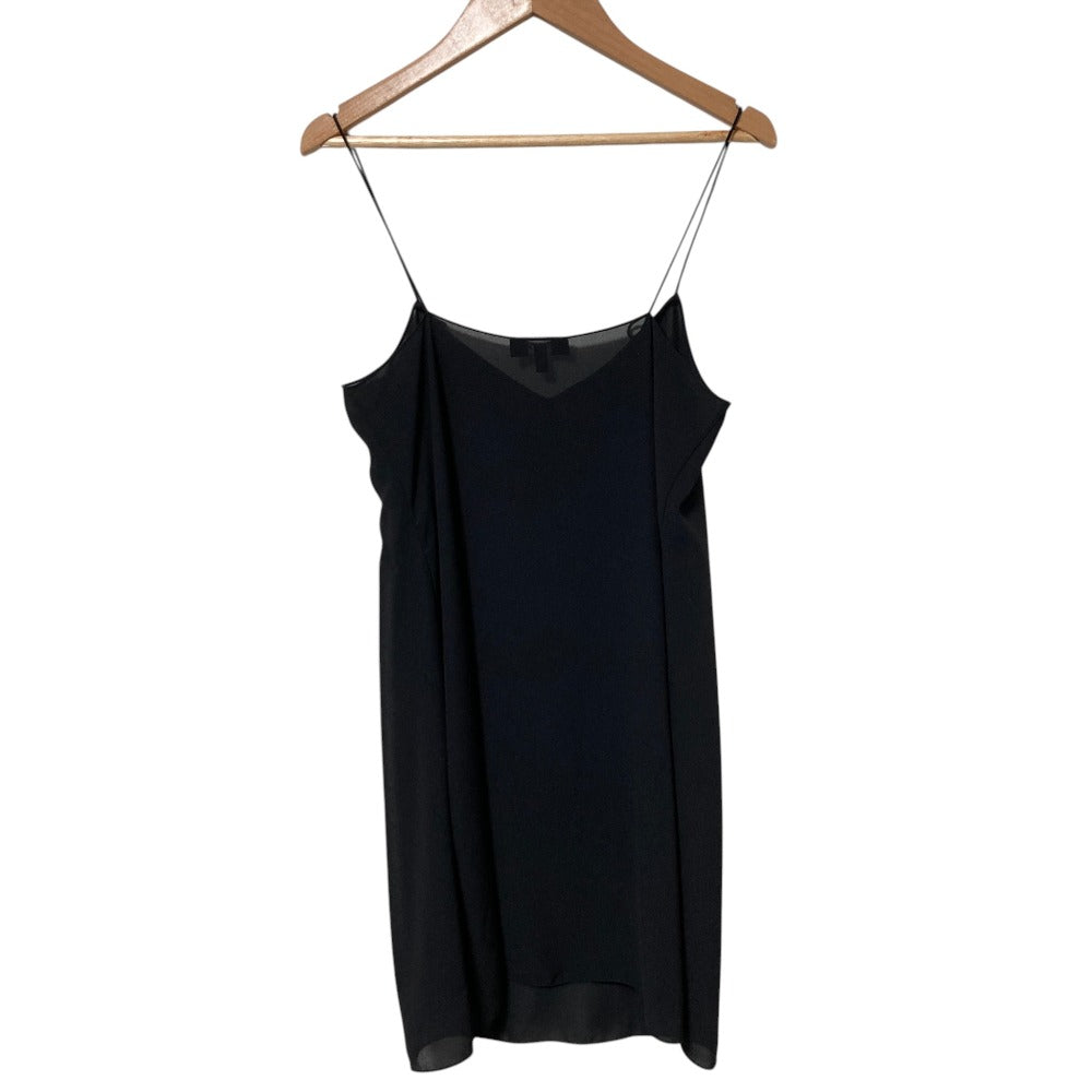 セオリー OIL SILK V NK GODET DR シルクドレス