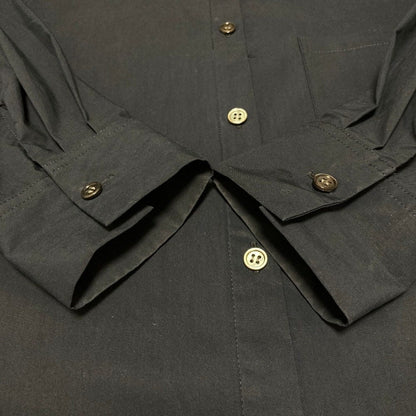 セオリーリュクス TECH POPLIN ノーカラーシャツワンピース