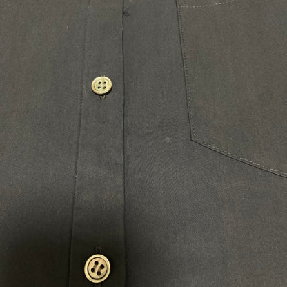 セオリーリュクス TECH POPLIN ノーカラーシャツワンピース