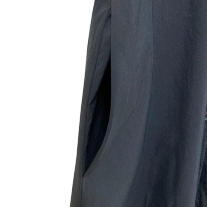 セオリーリュクス TECH POPLIN ノーカラーシャツワンピース