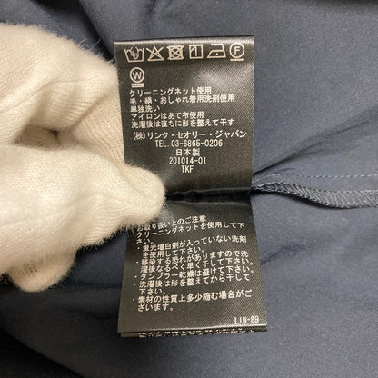 セオリーリュクス TECH POPLIN ノーカラーシャツワンピース