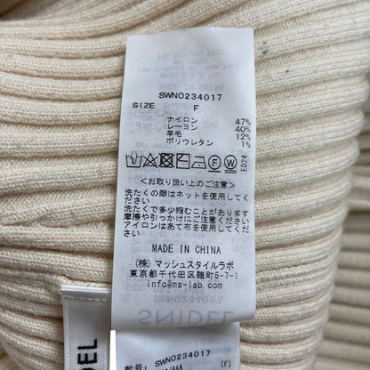 スナイデル Sustainaニットワンピース