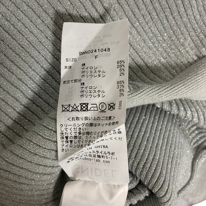 スナイデル Sustainaニットワンピース