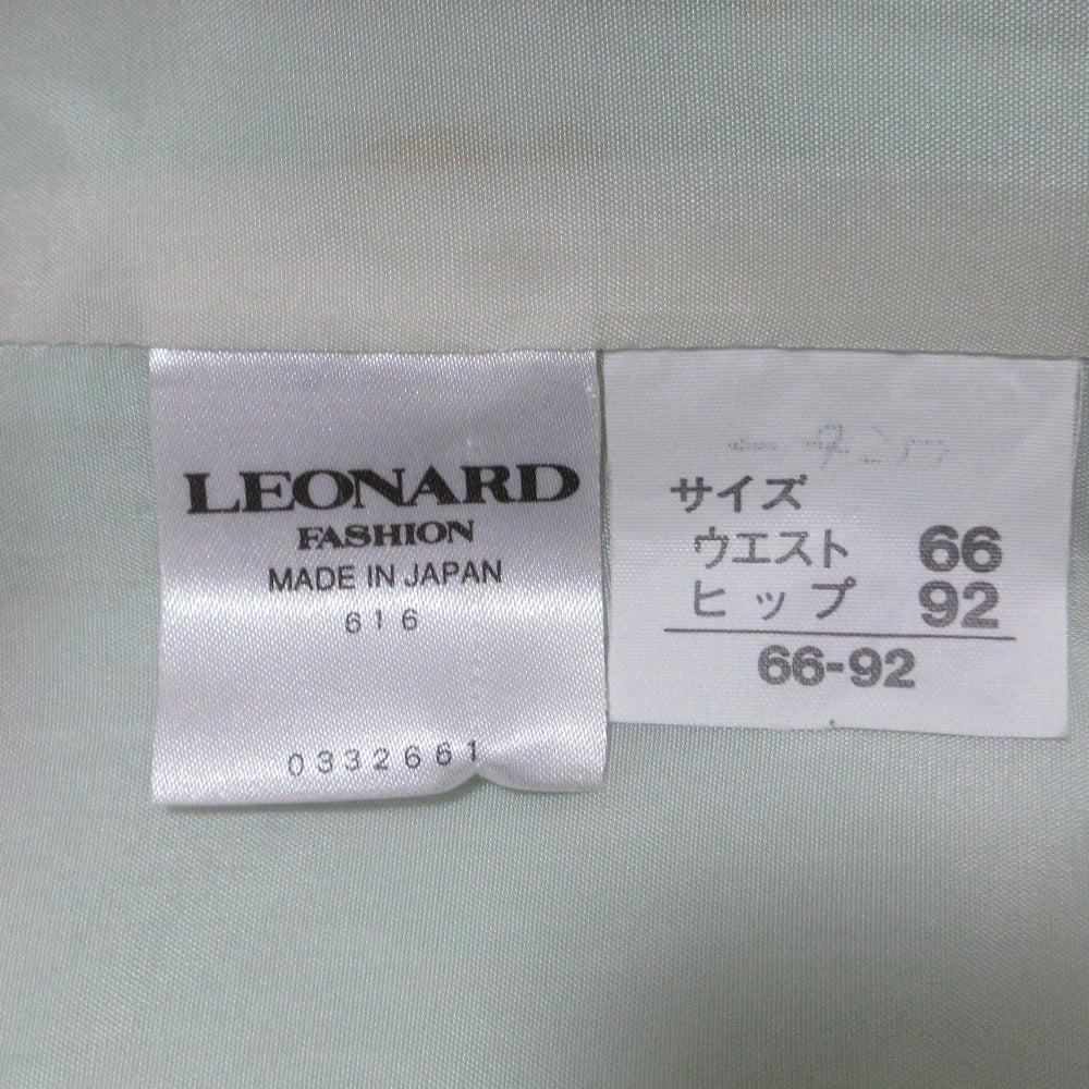 レオナールファッション フラワープリントジャケットスカートセットアップ