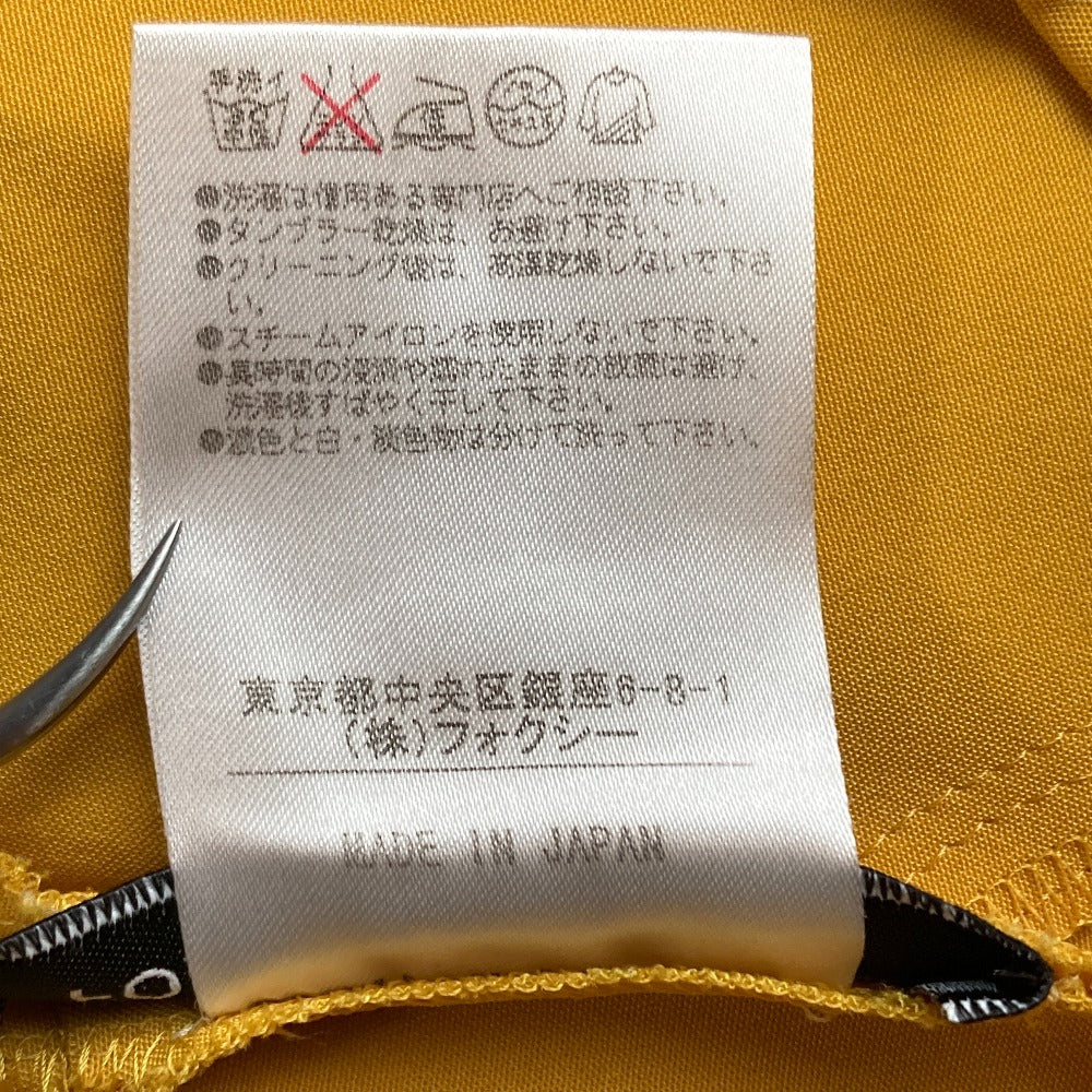 フォクシーニューヨーク イリプスフレアータックミニスカート
