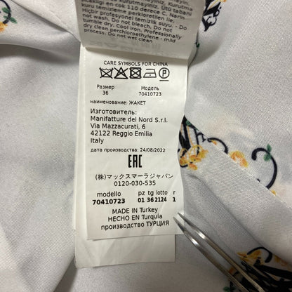 マックスアンドコー グレンチェックダブルブレストスーツ