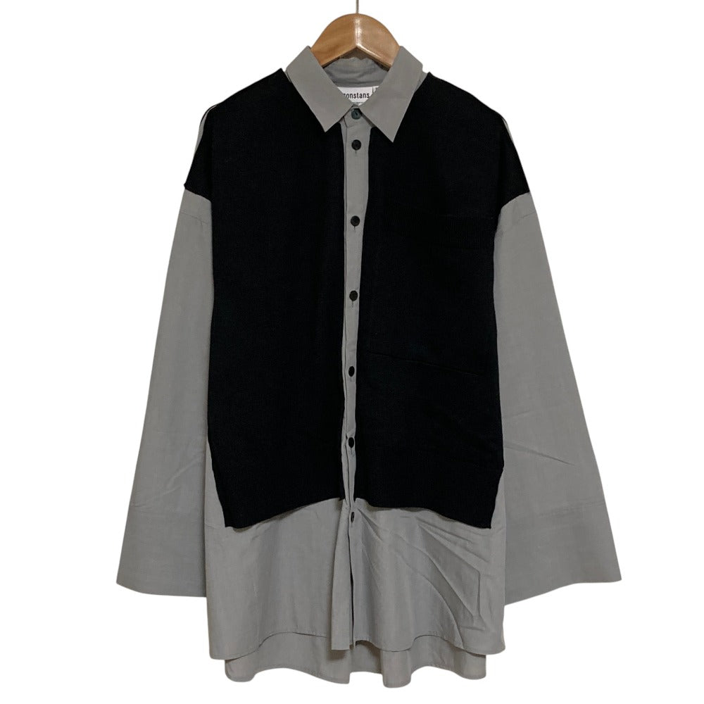 ナゴンスタンス knit combination シャツ