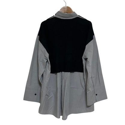 ナゴンスタンス knit combination シャツ