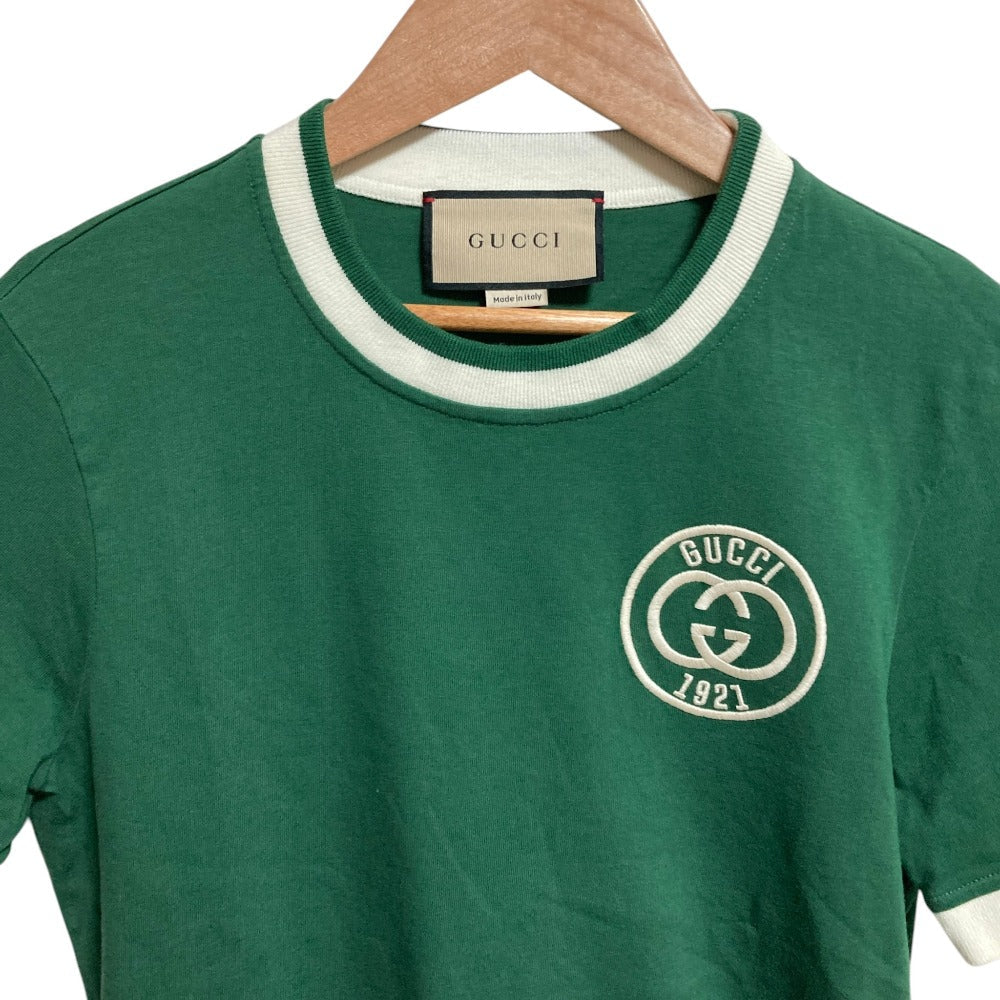 グッチ エンブロイダリー コットン Tシャツ