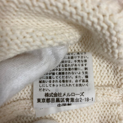 ピンクハウス ロゴ刺繍ニットセーター