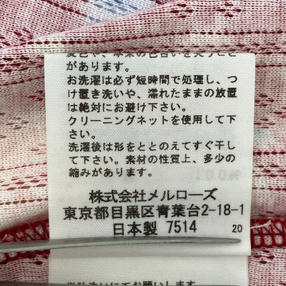 ピンクハウス フラワープリントノースリーブワンピース