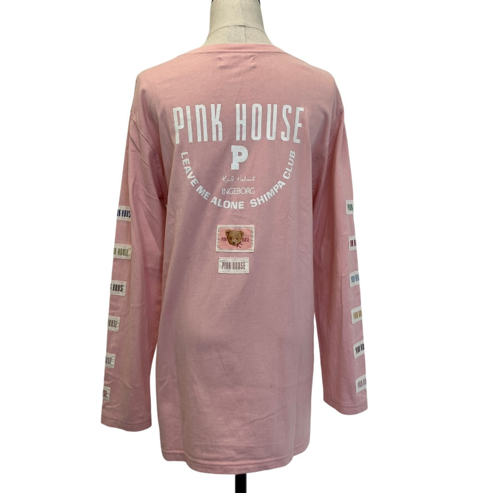 ピンクハウス パッチワークロングスリーブTシャツ