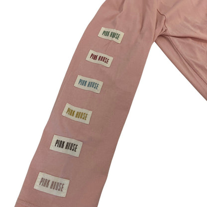 ピンクハウス パッチワークロングスリーブTシャツ