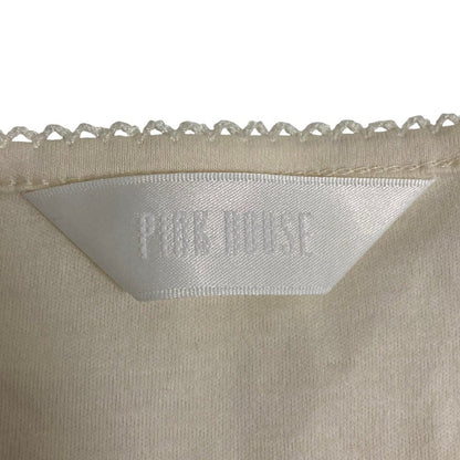 ピンクハウス ローズ刺繍ロングスリーブカットソー