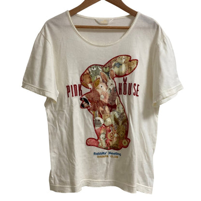 ピンクハウス うさぎプリントTシャツ