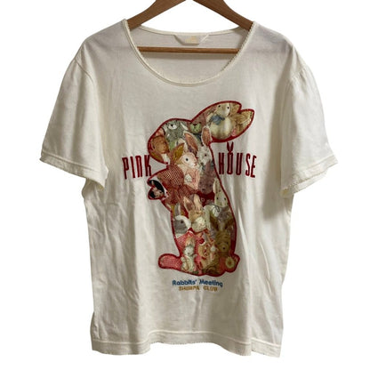 ピンクハウス うさぎプリントTシャツ