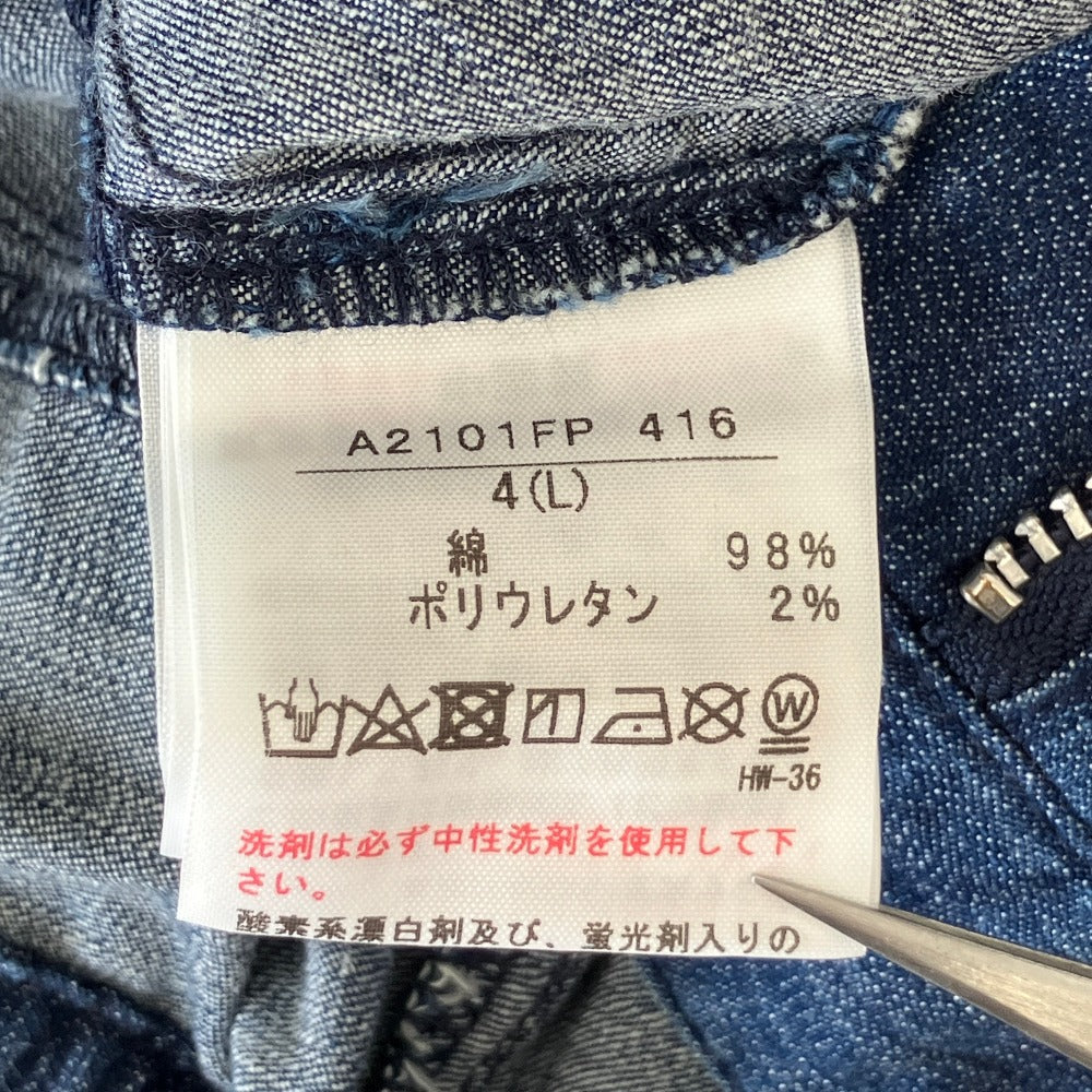 ピンクハウス フラワー刺繍デニムパンツ
