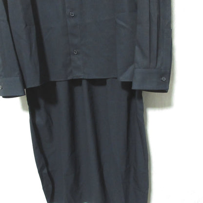 アストラット アシンメトリーヘムロングシャツ