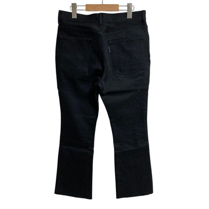 マディソンブルー HEM CUT SLIM FLARE DENIM デニムパンツ
