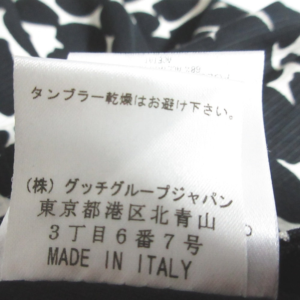 グッチ ドットプリントシルクスカート
