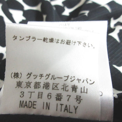 グッチ ドットプリントシルクスカート